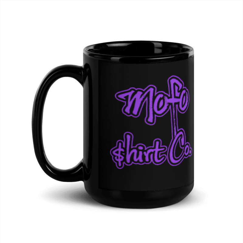 Mofo Purple & Black Glossy Mug