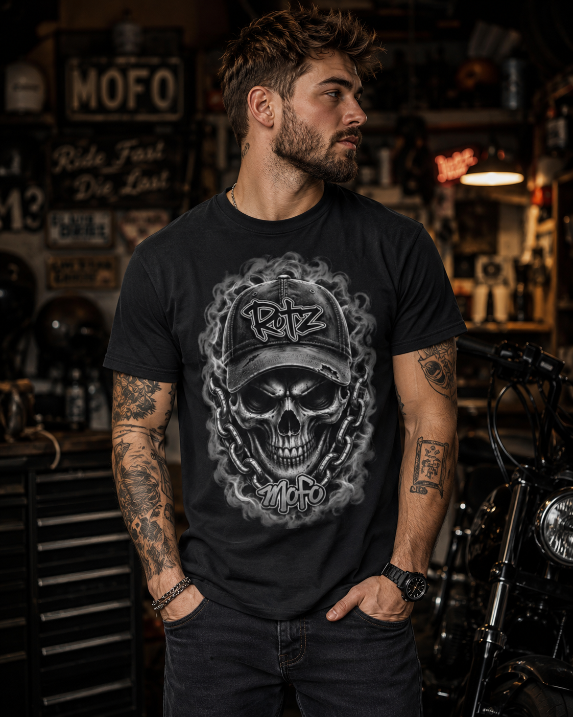 Mofo Skull Rotz Cap
