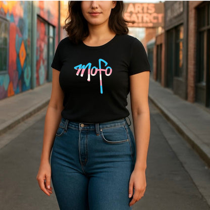 Mofo Trans Pride Women’s Fitted Tee