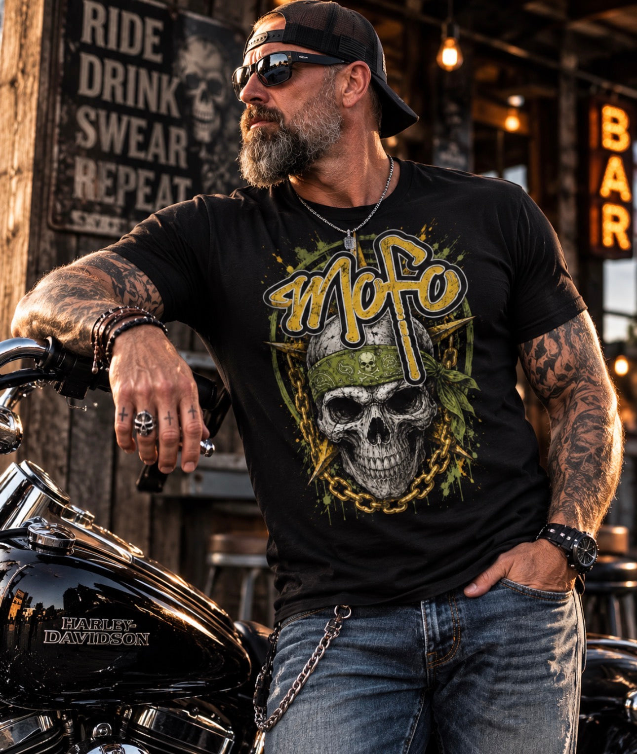 Mofo Gold Skull