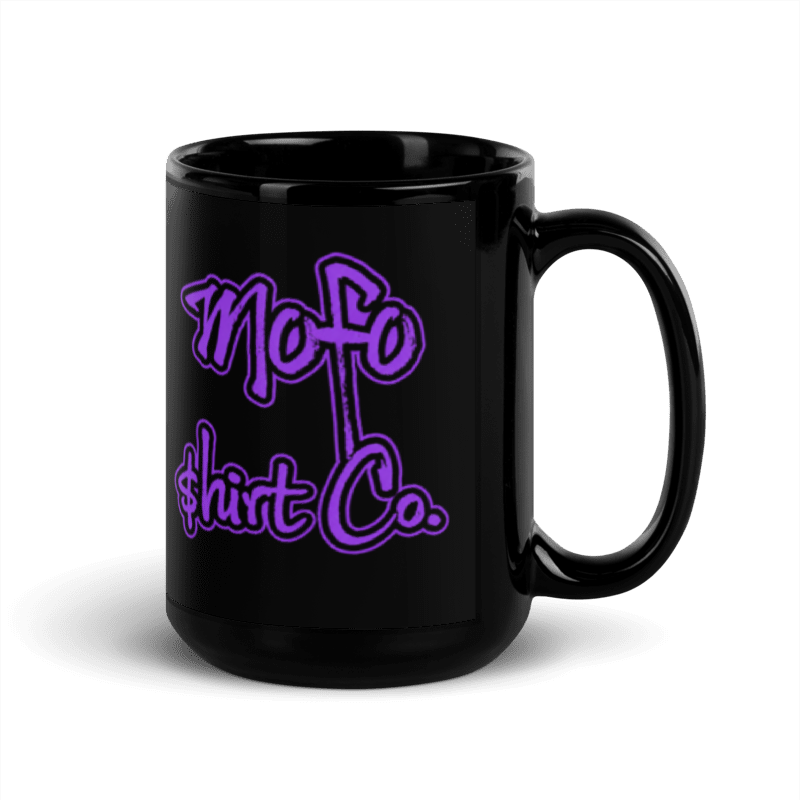 Mofo Purple & Black Glossy Mug