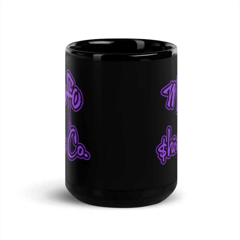 Mofo Purple & Black Glossy Mug