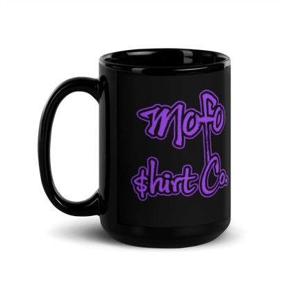 Mofo Purple & Black Glossy Mug