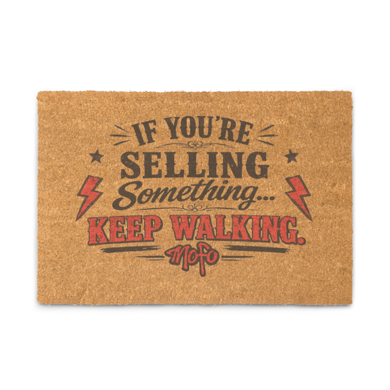 Mofo Coir Doormat Walk